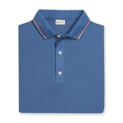 Tipped Collar Pique
