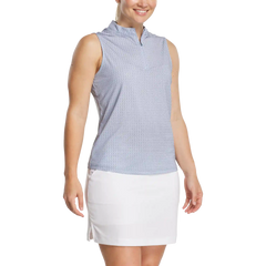 Quarter-Zip Sleeveless Women