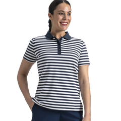 Stripe Polo Women