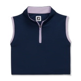 Sleeveless Quarter-Zip Junior Girl