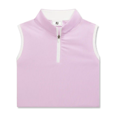 Sleeveless Quarter-Zip Junior Girl