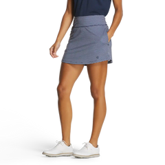 Aerial Star Print 15" Skort Women