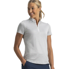 Zip Front Stripe Women