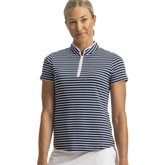 Zip Front Stripe Women