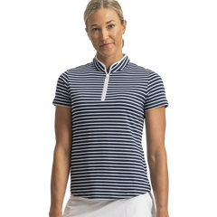 Zip Front Stripe Women