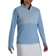 Heather Block Half-Zip Mid-Layer Women