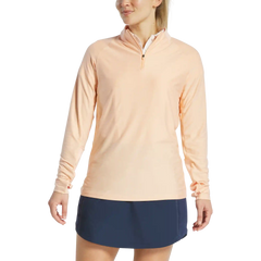 Space Dye Quarter-Zip Mid-Layer Women
