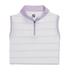 Sleeveless Quarter-Zip Junior Girl