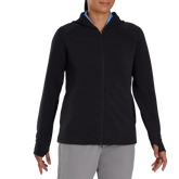 Full-Zip Ottoman Hoodie Women