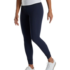 Ankle Length Rib Block Leggings Women