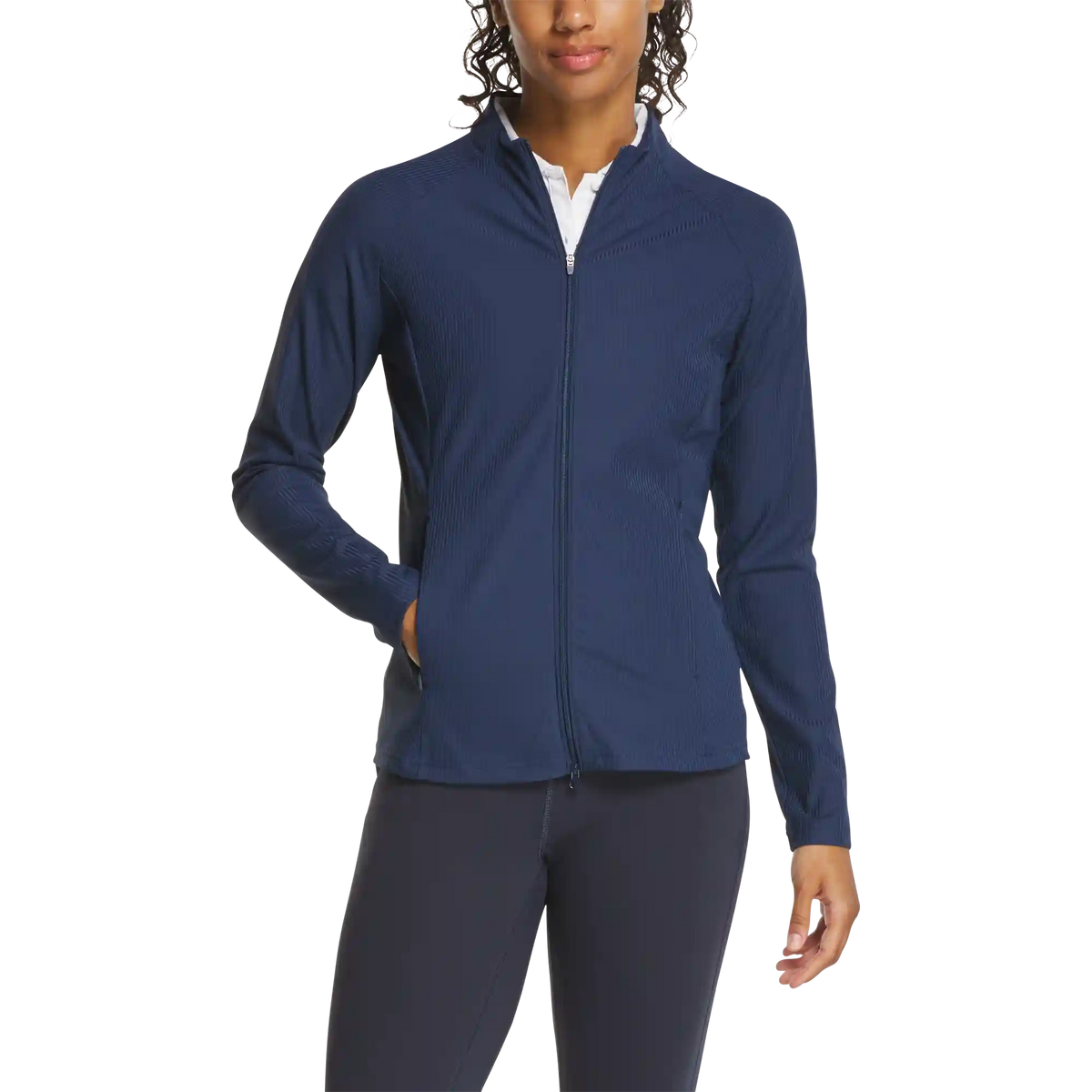 Rib Full-Zip Jacket Women
