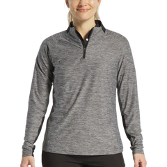 Space Dye Quarter-Zip Mid-Layer Women