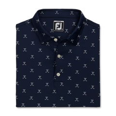 Striped Pique Self Collar Junior
