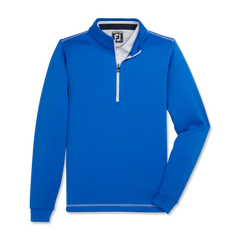 Half-Zip Contrast Stitch Mid-Layer Junior
