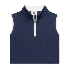 Sleeveless Quarter-Zip Junior Girl