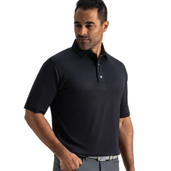 Performance Stretch Pique Solid Self Collar