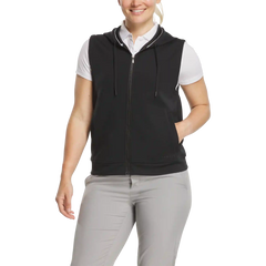 Full-Zip Hoodie Vest Women