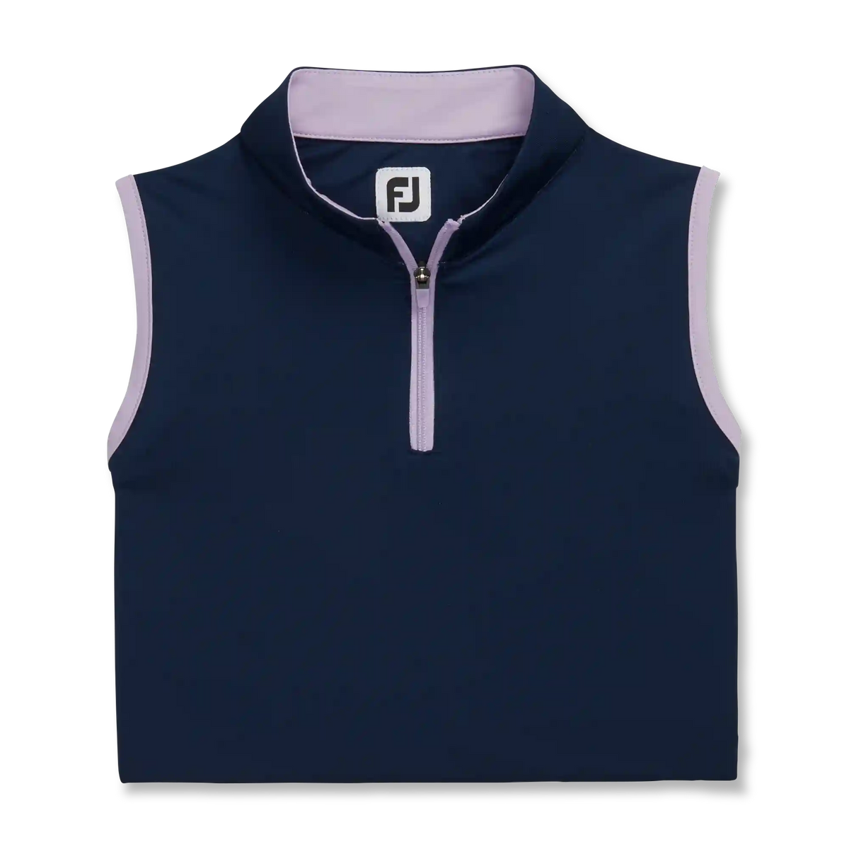Sleeveless Quarter-Zip Junior Girl