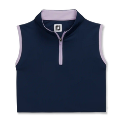 Sleeveless Quarter-Zip Junior Girl