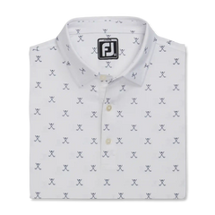 Striped Pique Self Collar Junior
