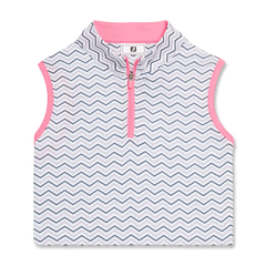 Sleeveless Quarter-Zip Junior Girl