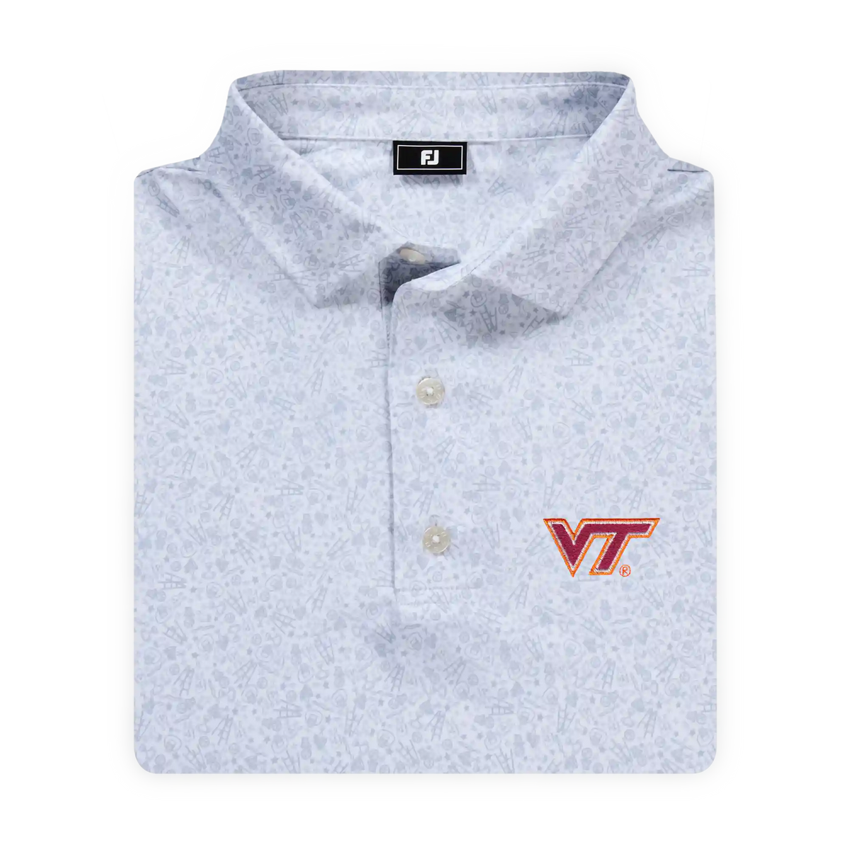 Courtside Performance Shirt Virginia Tech