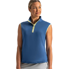 Mock Snap Sleeveless Women
