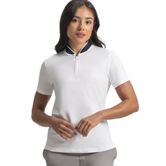Blade Collar Zip Polo Women