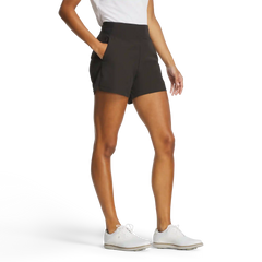 Pull-On Stretch Woven Short Women