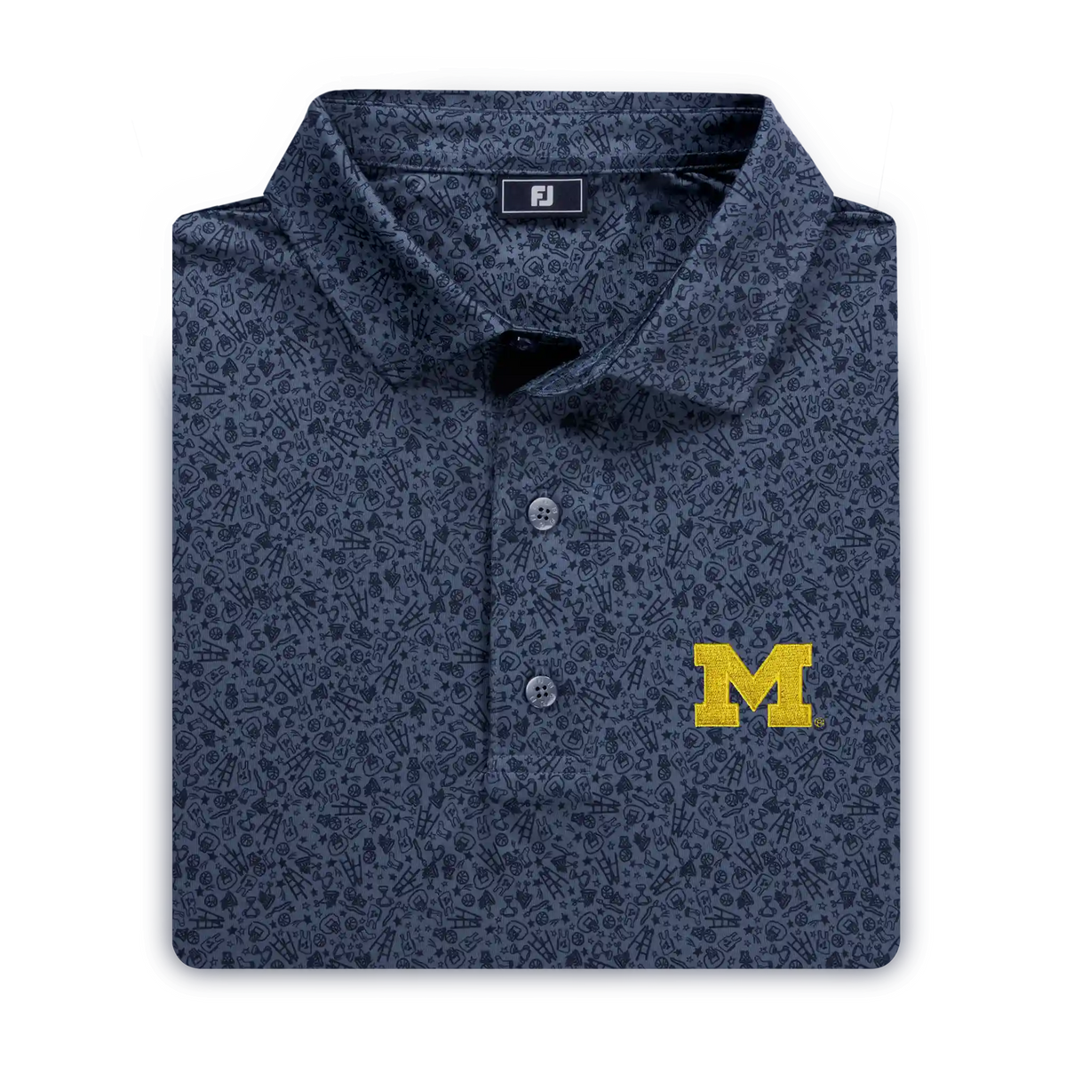 Courtside Performance Shirt Michigan