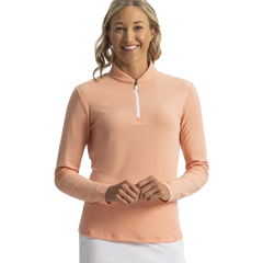 Quarter-Zip Blade Collar Mid-Layer Women