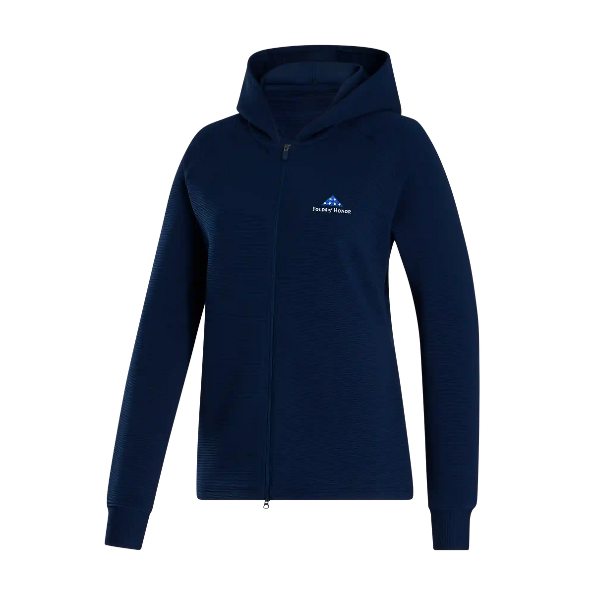 Folds of Honor Full-Zip Ottoman Hoodie Women