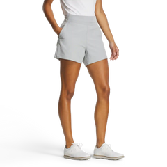 Pull-On Stretch Woven Short Women