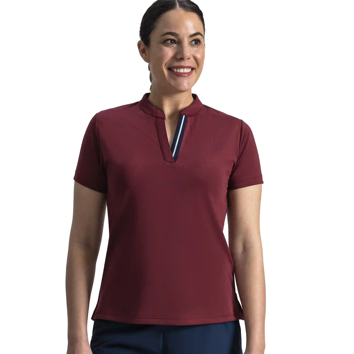 Open V-Neck Women