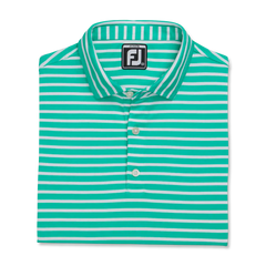 Striped Pique Self Collar Junior