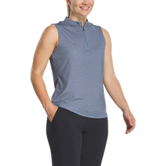 Quarter-Zip Sleeveless Women
