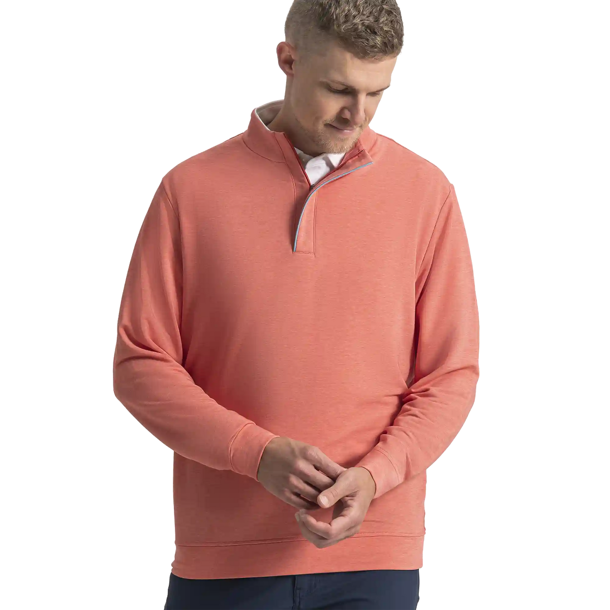 Hidden Placket Mid-Layer