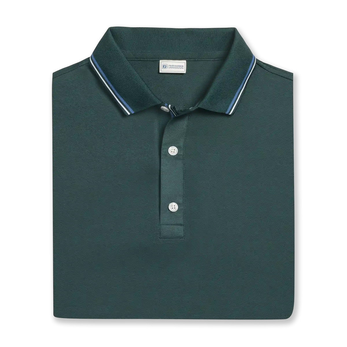 Tipped Collar Pique