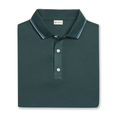 Tipped Collar Pique