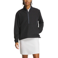 Half-Zip Woven Printed Anorak