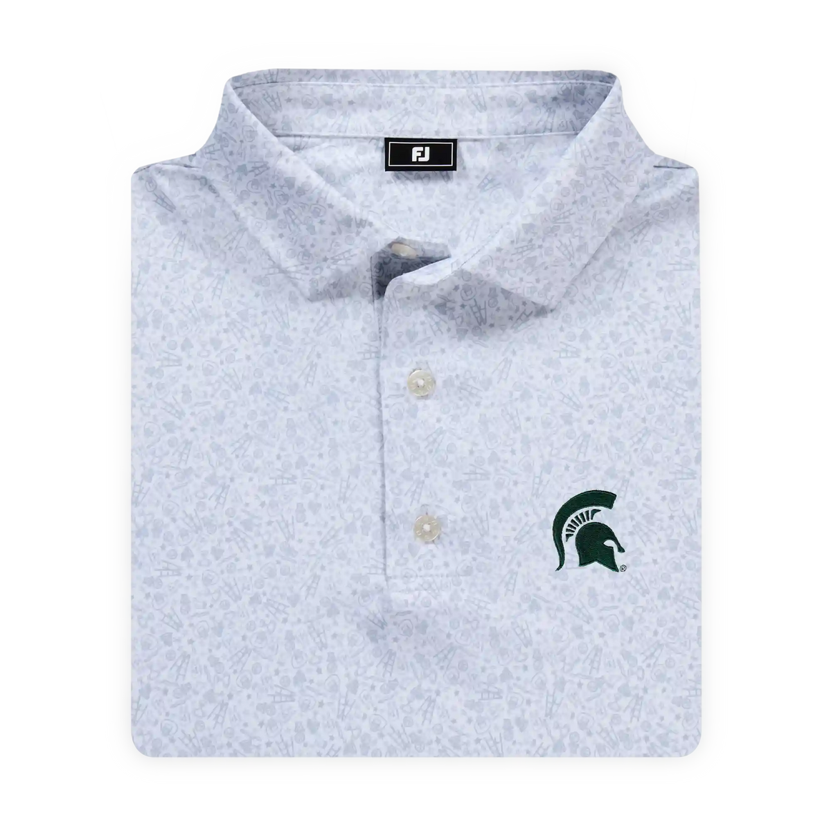 Courtside Performance Shirt Michigan State