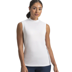 Keyhole Mock Neck Tank Women